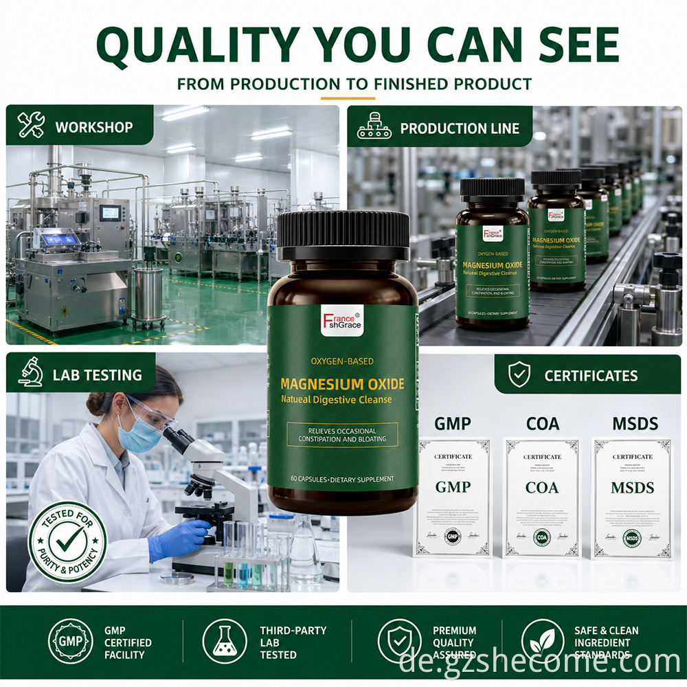 Magnesium Oxide Capsules10